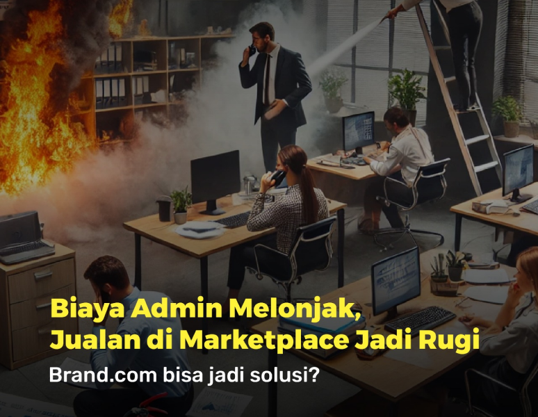Biaya Admin Naik, Brand Jualan di Marketplace Rugi Besar!